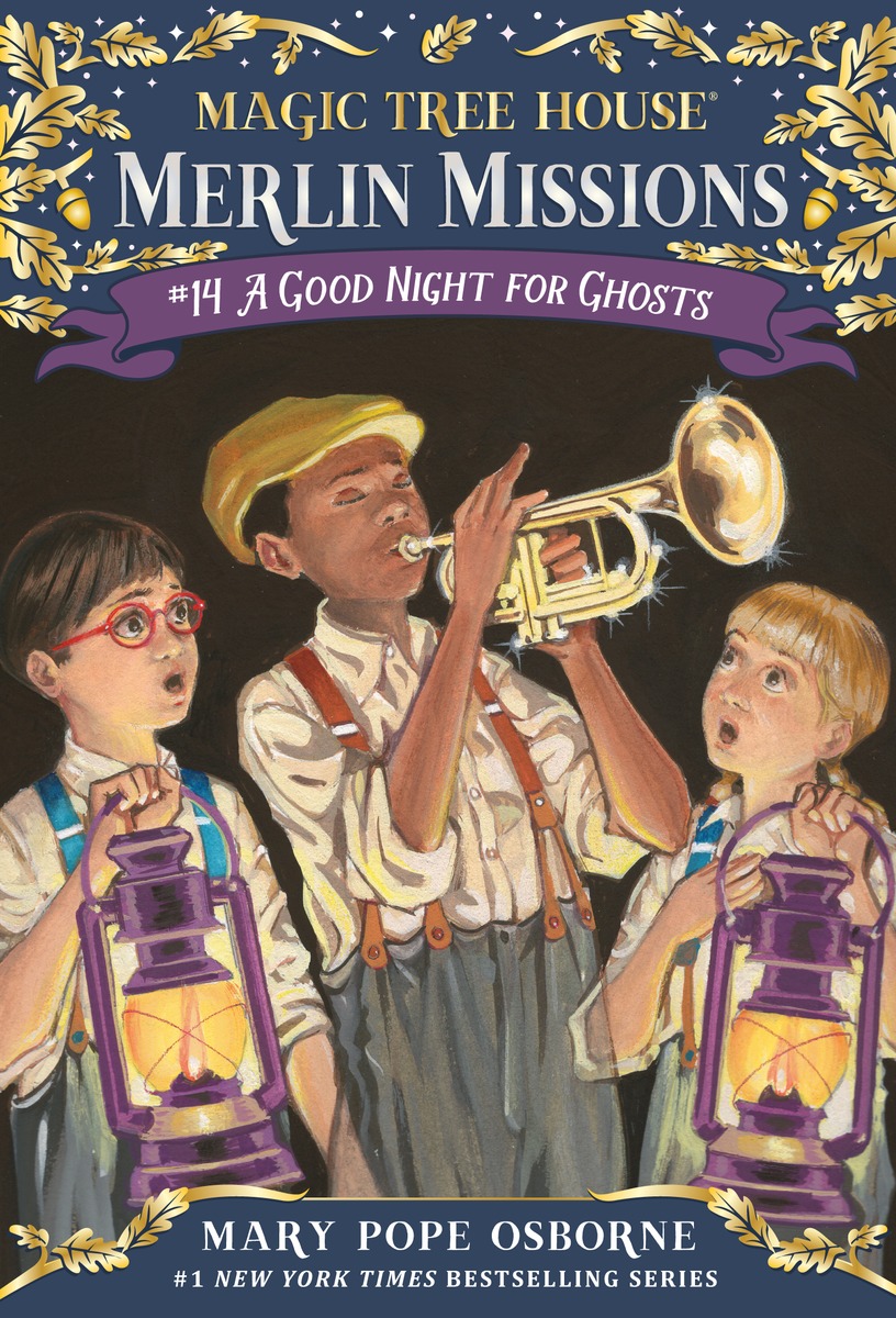 Magic Tree House Merlin Missions #14:A Good Night for Ghosts(PB)